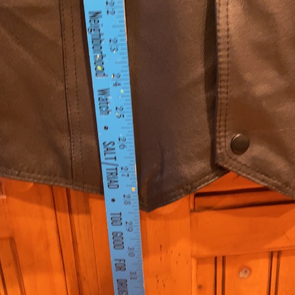 NWT Men’s genuine leather 3XL vest - Picture 2 of 7